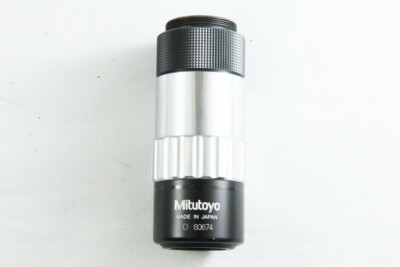 Mitutoyo QV Objective 1X  /0 Microscope Objective from Japan #2421
