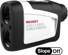 Mileseey Telemetro Golf 656 iarde telemetro con vibrazione Flag-Lock 