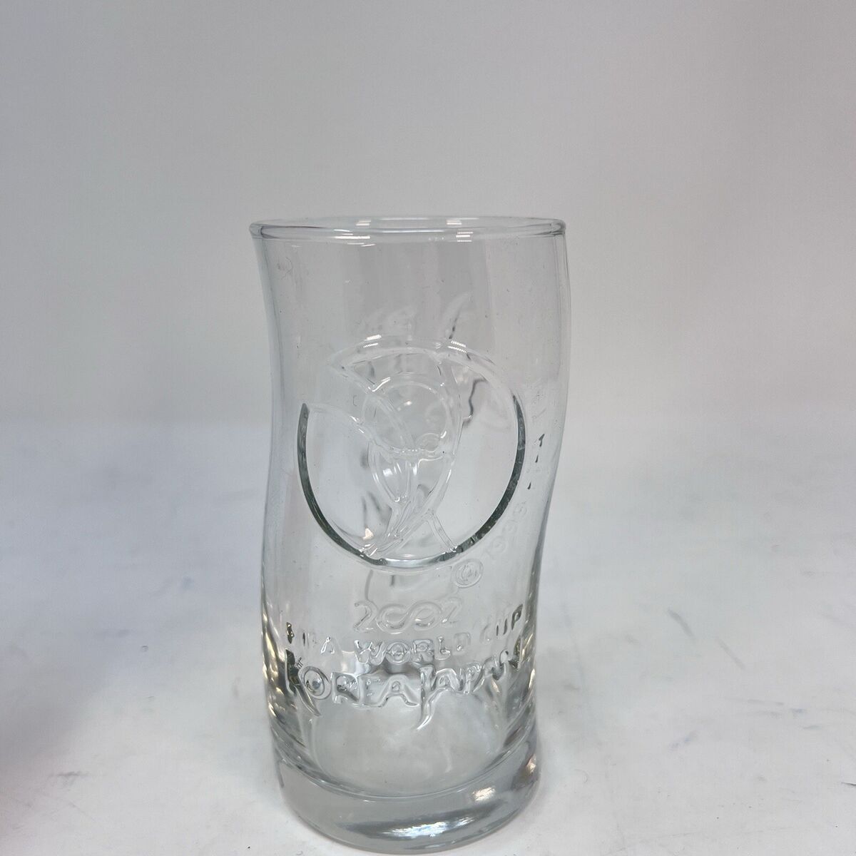 Coca Cola vintage glass FIFA World Cup 2002 Korea Japan used Coca Cola vintage glass FIFA World Cup 2002 Korea Japan used