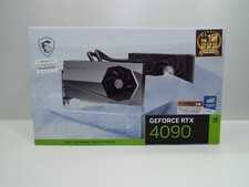 MSI GeForce RTX 4090 SUPRIM LIQUID X Video Card NO GPU PCB With Box Sold as is