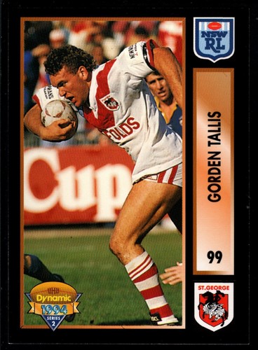 1994 Dynamic Series 2 rugby league NRL NSWRL card lot part set - Picture 24 of 39