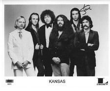 * STEVE WALSH * signed 8x10 photo * KANSAS ROCK BAND * COA * 3