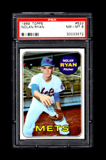 1969 Topps #533 NOLAN RYAN HOF New York Mets PSA 8 NM-MT HIGH END!