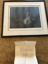 MARIO AVATI Hand Colored Mezzotint “La Ballade De Montmorency” European Print