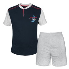 Pigiama Homewear Uomo Taglie Forti NAVIGARE Cotone Art.B2141300B