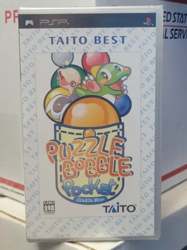 Puzzle Bobble Pocket Taito Best (2006) Brand New Factory Sealed Japan Sony PSP
