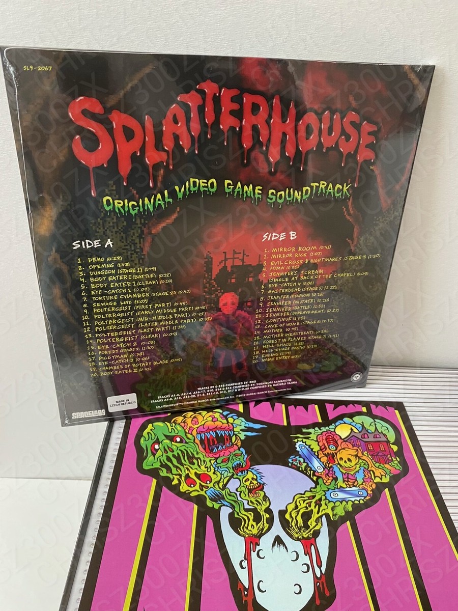 スプラッターハウス　SPLATTERHOUSE サウンドトラック　レコード　LP Amazon.co.jp: Splatterhouse (Original Soundtrack) [Analog