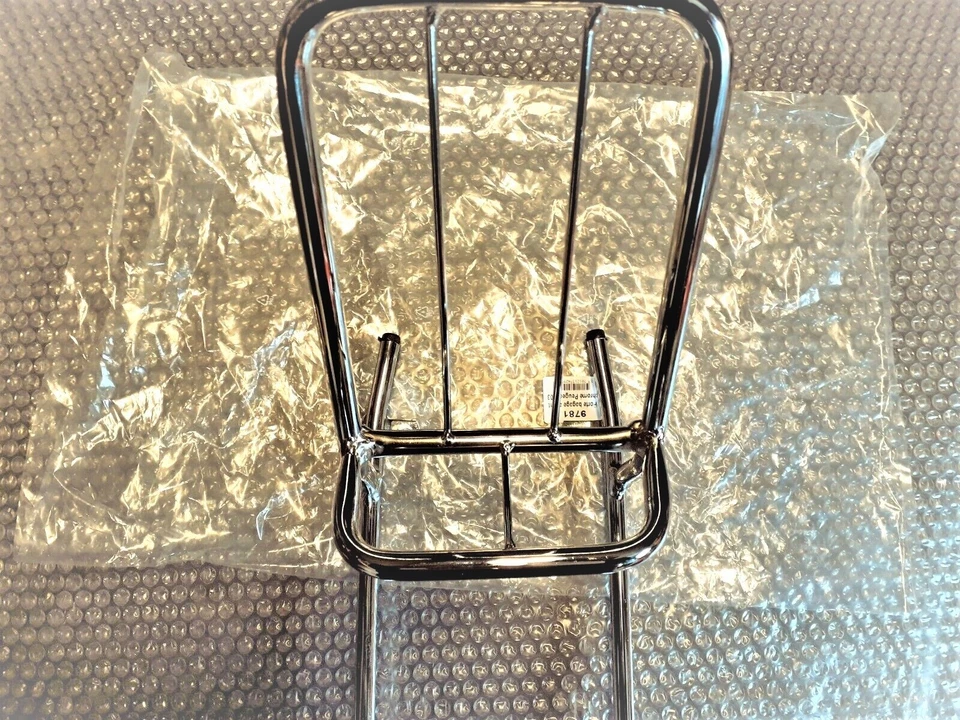 PORTE BAGAGE AVANT CHROME MOBS PEUGEOT 103 MVL- MVL M - MVS - LAND - SPORT.... - Photo 2/3