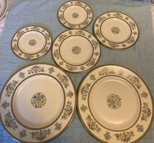 Minton HENLEY Place Settings- 2 Each Dinner, Salad & Bread Plates BB5