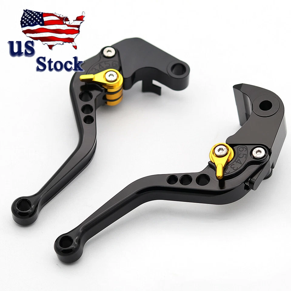 For Honda CBR1000RR/FIREBLADE 2004 2005 06-2007 CNC Clutch Brake Levers Short US Foto 3 de 4