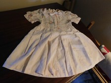 Handmade Sheer Toddler Dress Vintage Silk or Rayon Blend Pink Floral