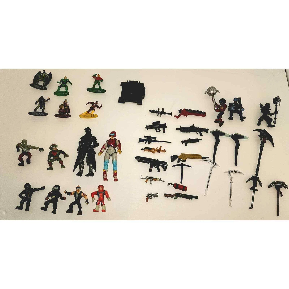 Lot of Fortnite Minifigures Toy Weapons and other toys eBay