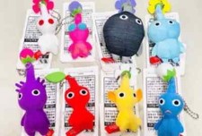 Nintendo TOKYO Pikmin Mascot Mini Plush Keychain set of 9 complete ro