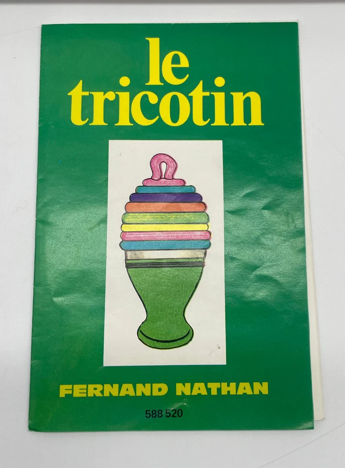 TRICOTIN FERNAND NATHAN JOUET ANCIEN 1974 N°588520 - Photo 3/4