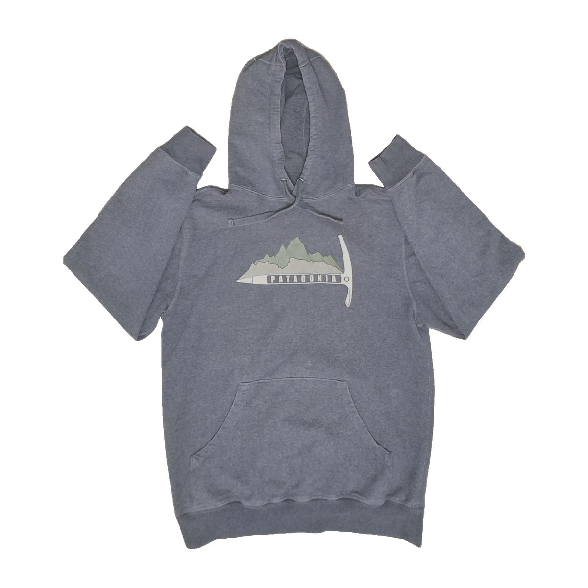 VINTAGE* Size MEDIUM - PATAGONIA Mountain Climbing Logo Hoodie