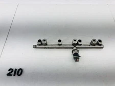 11-14 HYUNDAI SONATA 2.4L L4 GAS ENGINE MOTOR FUEL INJECTOR RAIL RAMP TUBE OEM