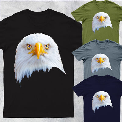 Weißkopfseeadler Starre Tee Top Unisex Herren T-Shirts #D #P1 #PR