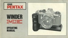 Asahi Pentax Winder ME Instruction Manual