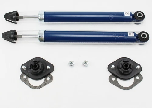 2x MEYLE  STOSSDÄMPFER + 2x MEYLE DOMLAGER HINTEN passend für BMW 3er E30