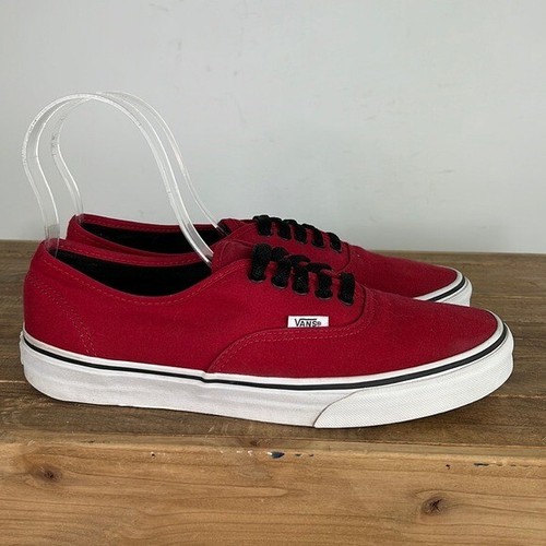 vans authentic chili pepper red