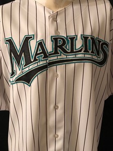 florida marlins pinstripe jersey