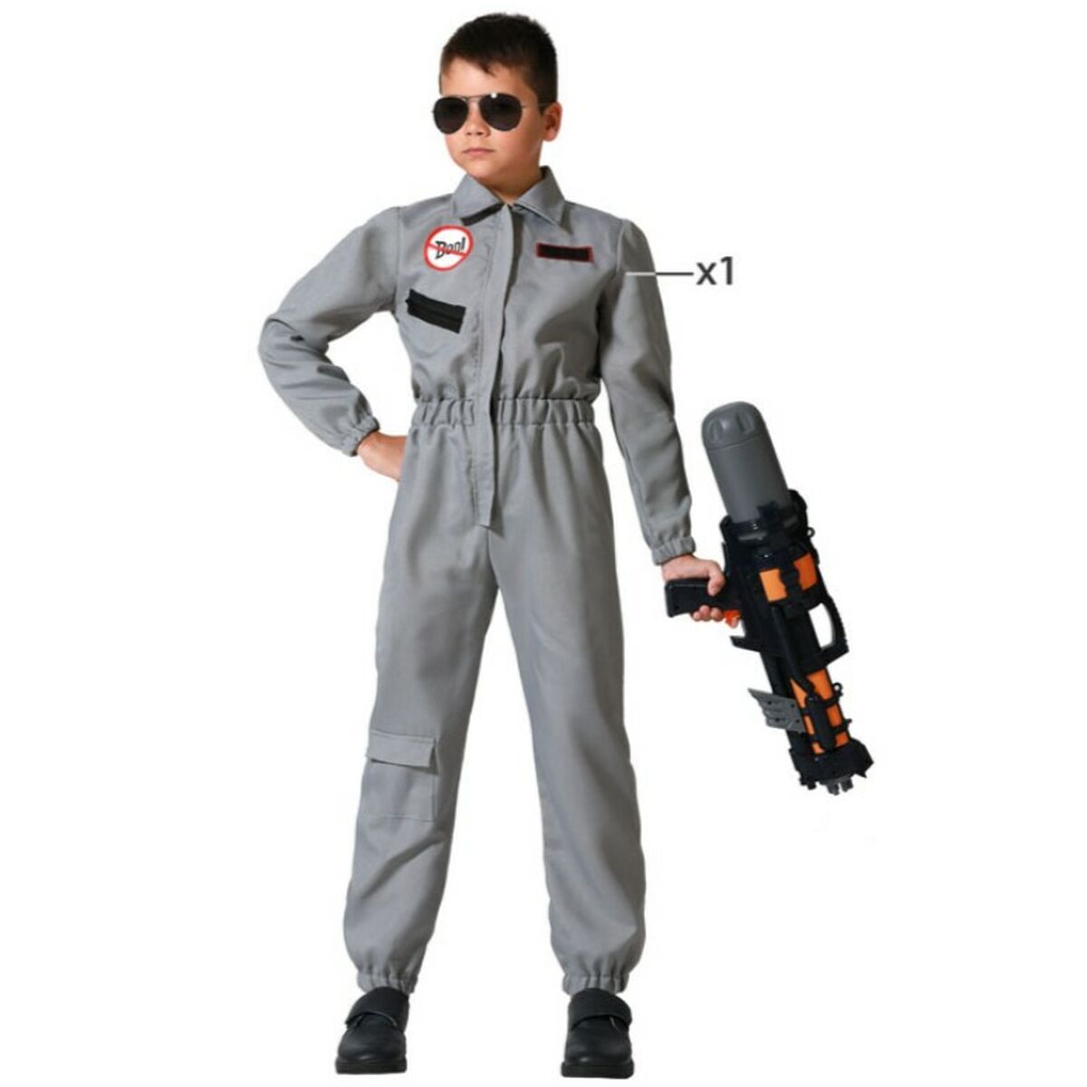 Costume per Bambini Exterminator Taglia:5-6 Anni