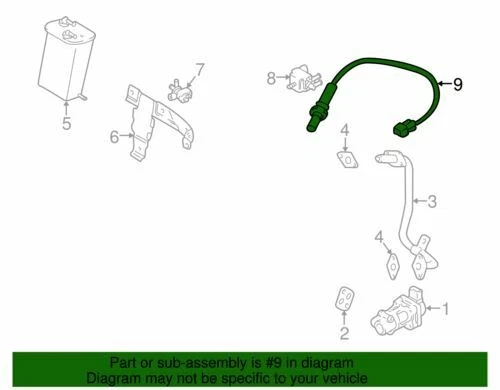 Подлинный датчик кислорода передний задний GM 2001-2004 Chevrolet Tracker Base O2 30028573 - Изображение 2 из 2