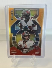 2020 Panini Contenders Optic Xs and Os Shaquil Barrett Tom Brady 46/50 Prizm