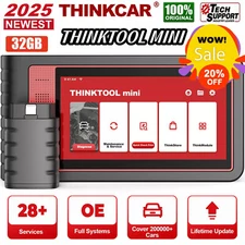 Thinktool mini OBD2 Scanner All System Diagnostic Tool K-ey Coding Bidirectional