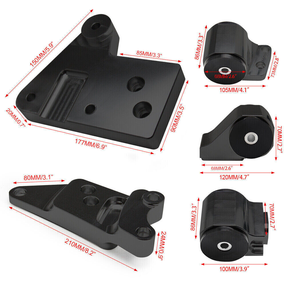 K-Series Engine Mount Bracket K-Swap EK 96 97 98 99 00 for Honda Civic K20 K24