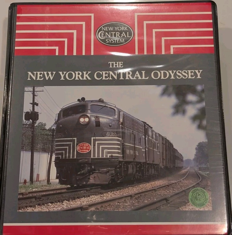 New York Central Odyssey Volume 1: VHS NYC Rail Tape AeroTrain Baldwin Sharks St