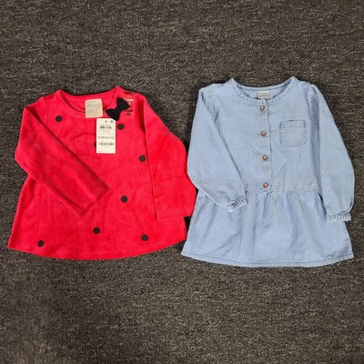Girls Clothing Lot 18 Months First Impressions & Carters Top Two Piece Set