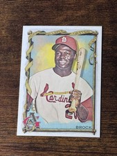 2023 St. Louis Cardinals Lou Brock Topps Allen & Ginter #89