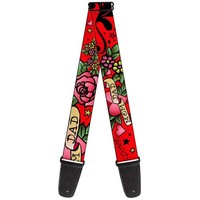 Guitar Strap - Mom & Dad Red (Us Import) ACC NEU