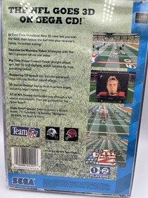 JOE MONTANA'S FOOTBALL (Sega CD) Kansas City Chiefs NFL game Complete 