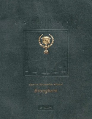 1981 CADILLAC DIGITAL FUEL INJECTION & COMPUTER COMMAND CONTROL DIAGNOSIS MANUAL