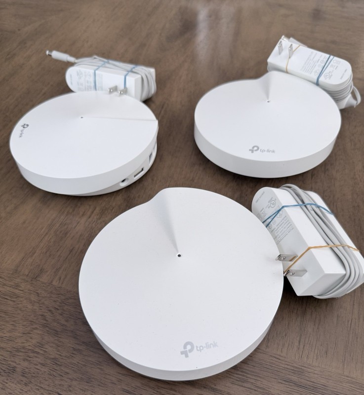 TP-LINK Deco M9 Plus AC 2200 Mesh Wi-Fi System, White 3-Pack