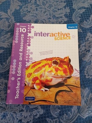 Pearson Interactive Science Grade 5 Teacher's Edition Chapter 10