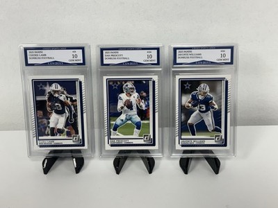 2025 Panini Donruss Dak Prescott CeeDee Lamb & Williams Cowboys 3 Card Set!