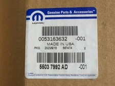 Genuine OEM Mopar Dodge Jeep 55037992AD Radiator Cooling Fan Module