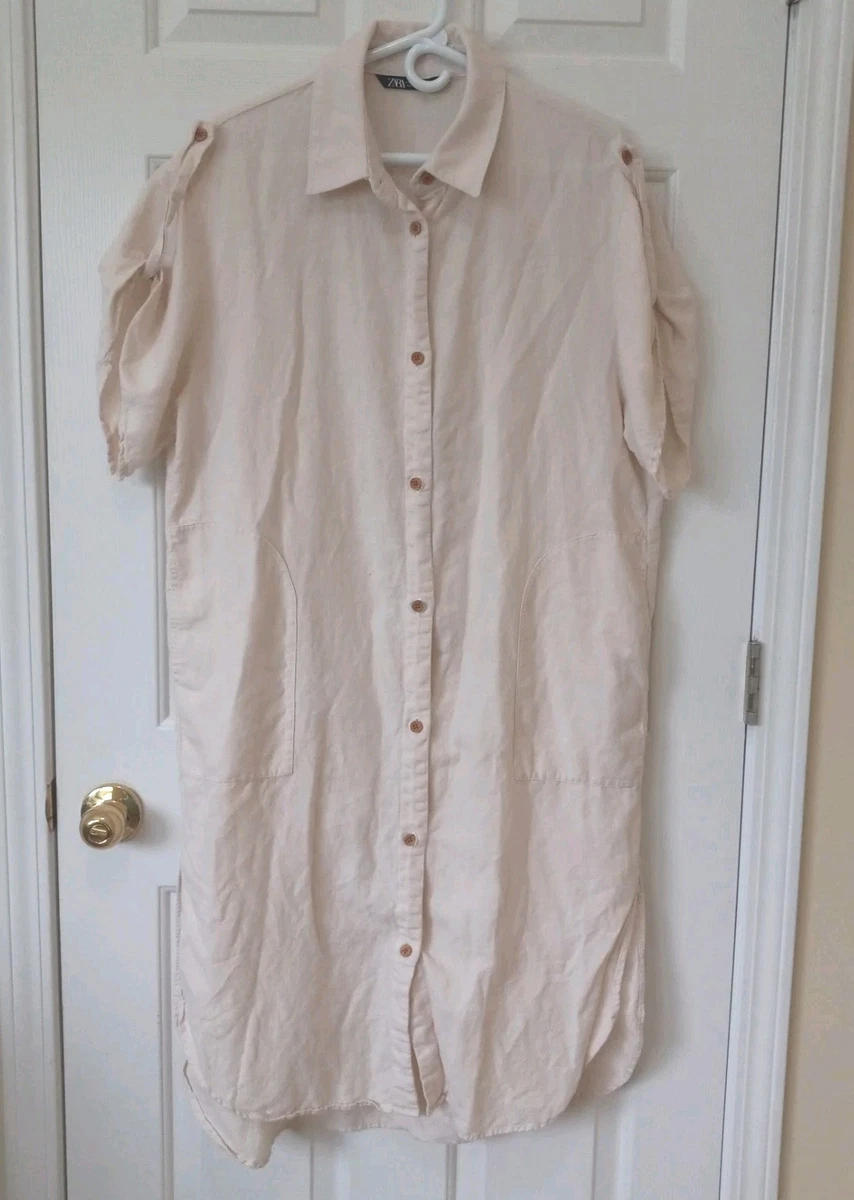 Zara Linen Dresses for Women for sale - eBay