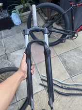 Rockrider 29in MTB Suspension Fork 100mm Travel Lockout 1 1/8in Black