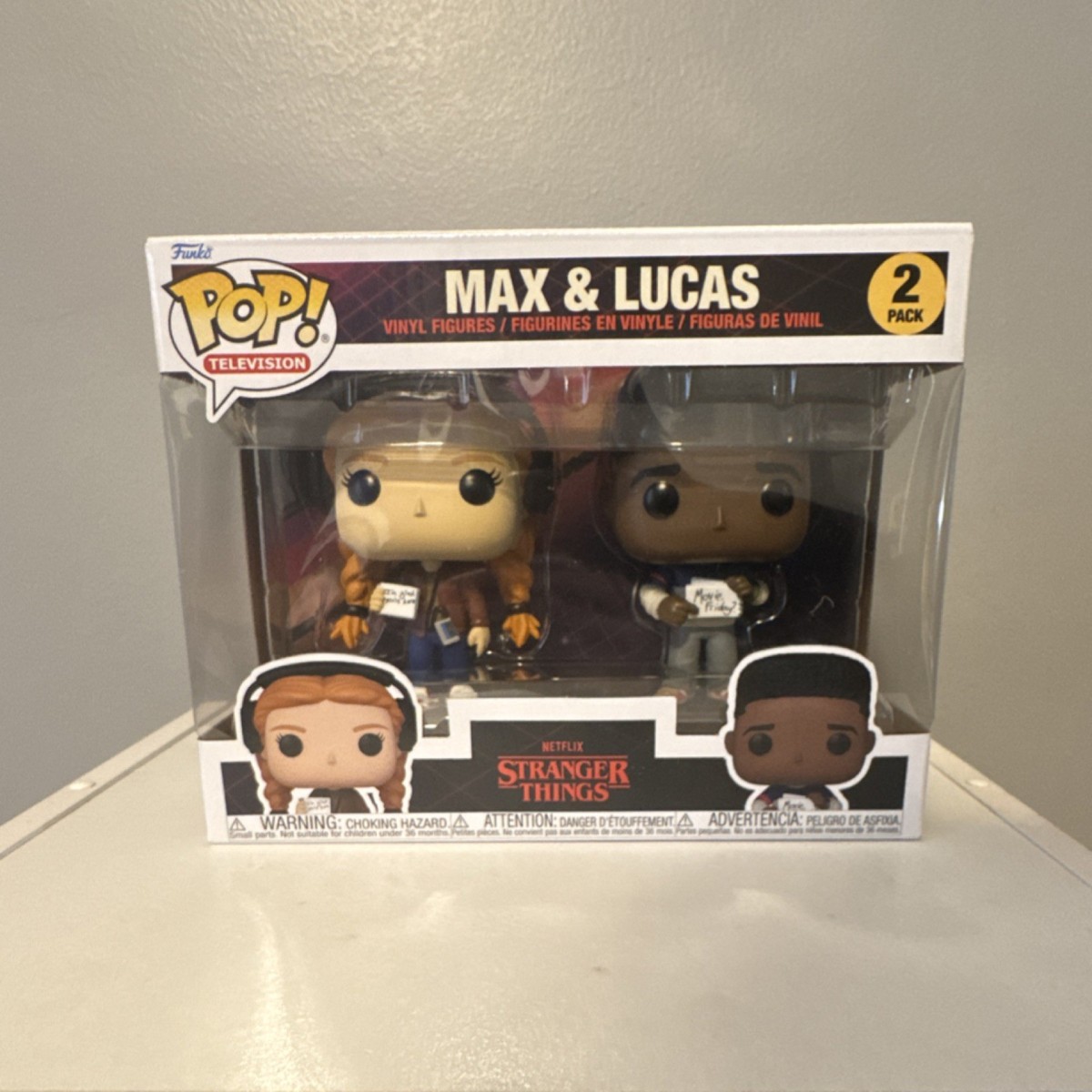 Funko Pop! Vinyl: Stranger Things - Max & Lucas 2-Pack for sale