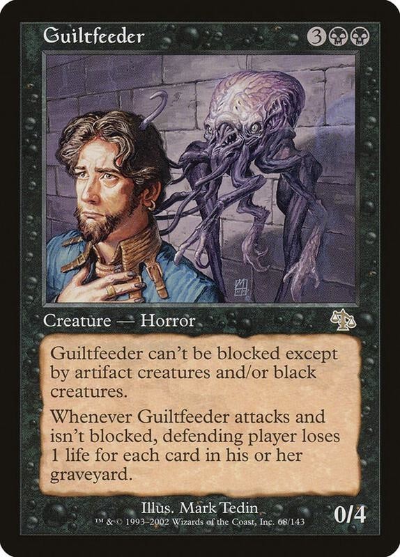Guiltfeeder (x1) _ Judgment EX up to NM _ MTG _ 4RCards