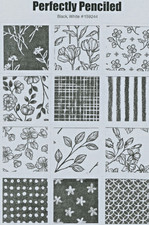 Retired Stampin' Up Perfectly Penciled 12" x 12" Double-Sided DSP