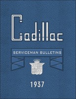 1937 Cadillac Service Bulletins Shop Manuell Verbesserungen V8 V12 V16 Lasalle