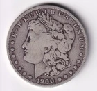 1900 O Morgan Silver Dollar 1$ Coin 90% Silver #958