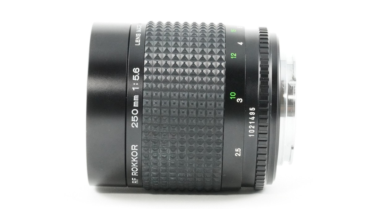 Minolta RF Rokkor 250mm f5.6 Reflex MF Lens MC MD Mount From Japan