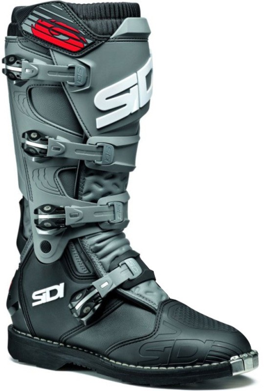Bottes SIDI Xpower noir/blanc pour moto tout-terrain et quad en taille adulte