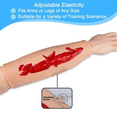 Laceration Wound Training Model First Aid Suture & Bleeding Control Practice Kit